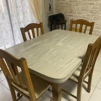 tavolo da cucina allungabile e sei sedie