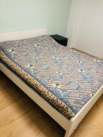 Letto Matrimoniale Bianco