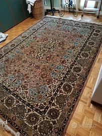 Tappeto Sahand stile persiano vintage 302x210 cm 