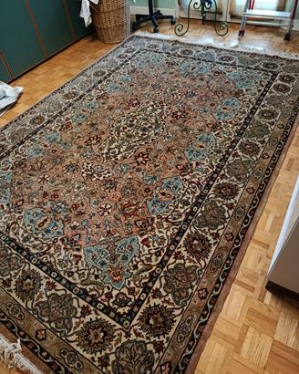 Tappeto Sahand stile persiano vintage 302x210 cm 