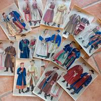 Schizzi di costumi polacchi, anni '40.