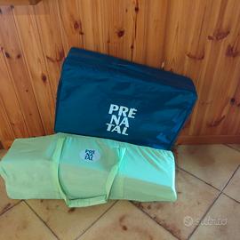 lettino da campeggio con materasso prenatal