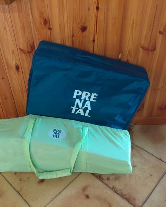 lettino da campeggio con materasso prenatal