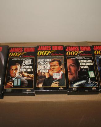 VHS di 007 James Bond, originali