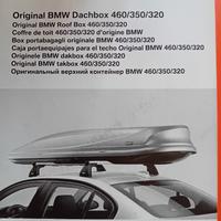BOX contenitore originale BMW 320 litri