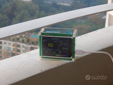 rilevamento qualita' dell'aria gas PM2