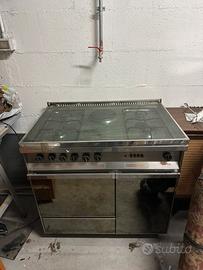 Cucina a gas 5 fuochi Lofra