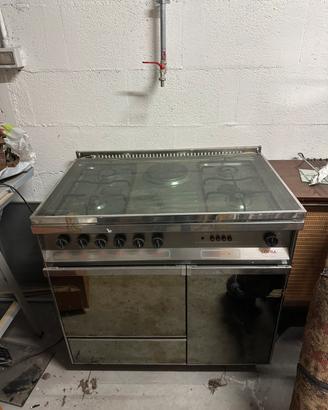 Cucina a gas 5 fuochi Lofra