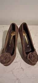 scarpe tacco 12 con plateau