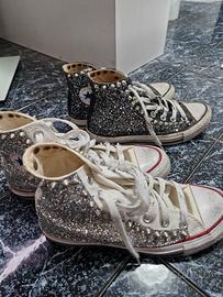 2 paia di Converse All Stars 