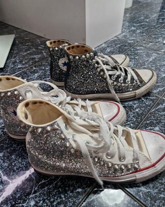 2 paia di Converse All Stars 