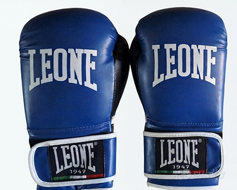 Guantoni LEONE 10 OZ colore BLU mai usati