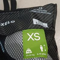 Ginocchiere e paragonati XS nuove pattini