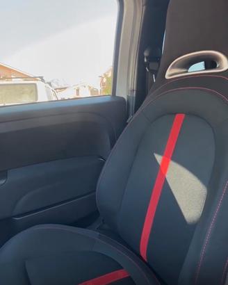 Interni 500 abarth tessuto alcantara