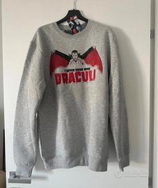 Felpa dracula grigia nuova