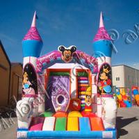 Giochi gonfiabili per bambini, scivoli, playground