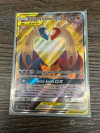 CARTA POKEMON LATIAS E LATIOS GX ALLEATI 170/181