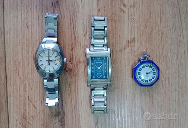 Set 3 orologi da donna anni 70