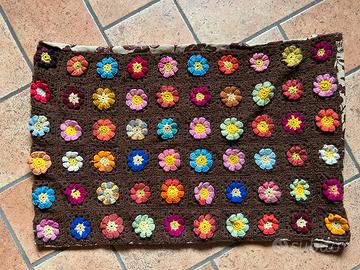 Fodera cuscino grande uncinetto fatto a mano