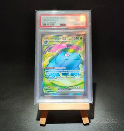 Carta Pokémon PSA 10 Venusaur EX Mew 182 Ita 