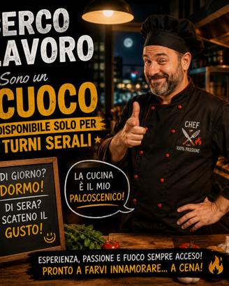 Cuoco solo turno serale