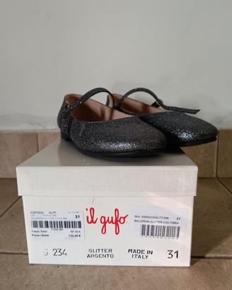 Ballerine bambina glitterate 