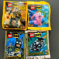 Lego Batman set 4 minifigure Joker, Batmobile, Mec
