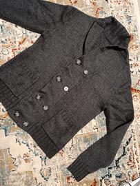 Cardigan in lana merino