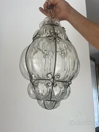 Lampada a sospensione vintage