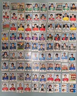 Figurine calciatori PANINI 82 83 con velina