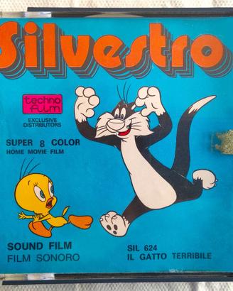 Super 8 Silvestro Titti Colori 624 Techno Film 72