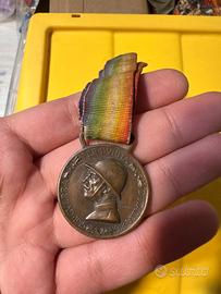 Medaglia I° guerra mondiale 1915 1918 bronzo