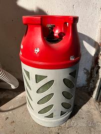 Bombola del gas in vetroresina da 10kg vuota