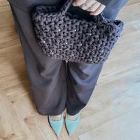 pochette marrone