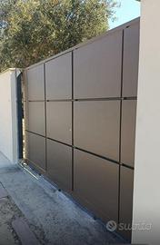 Cancello scorrevole e battente