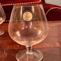 Set 6 bicchieri Cristal d’Arques France, cristallo