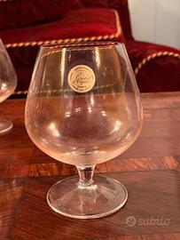 Set 6 bicchieri Cristal d’Arques France, cristallo