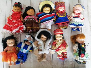 Bambole TENERI DAL MONDO - LOTTO NUOVO