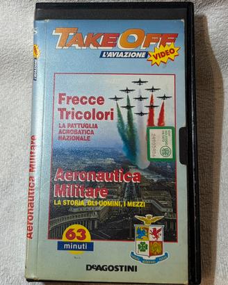 Videocassetta freccie tricolori