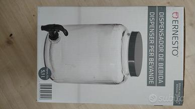 dispenser in vetro per bevande