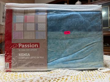 Completo letto in pile Kenia