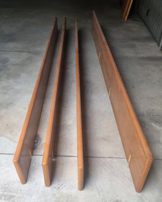 Set mensole legno massello Libreria - Rovere