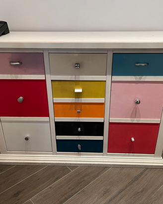 Mobile credenza 3 ante e 1 cassetto