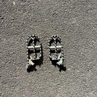 Poggiapiede regolabile per bmw