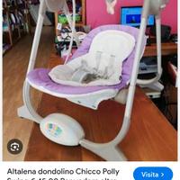 dondolo altalena chicco polly swing bambina