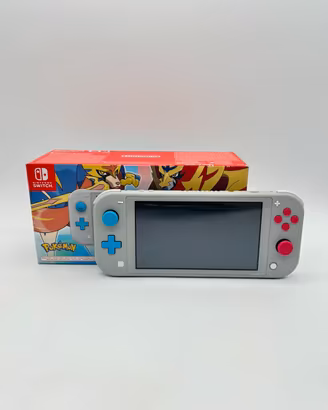 Nintendo Switch Lite Zacian Zamazenta Pokemon CIB