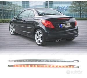 TERZO STOP PER PEUGEOT 207 CC A LED CROMATO