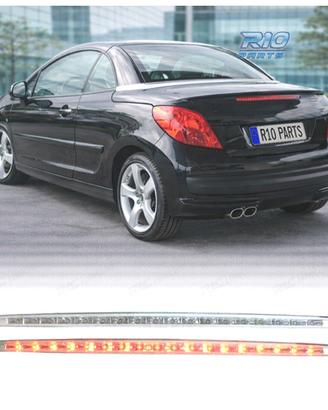 TERZO STOP PER PEUGEOT 207 CC A LED CROMATO
