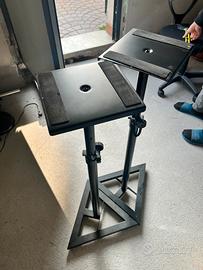 Stand supporti casse da studio audio regolabili