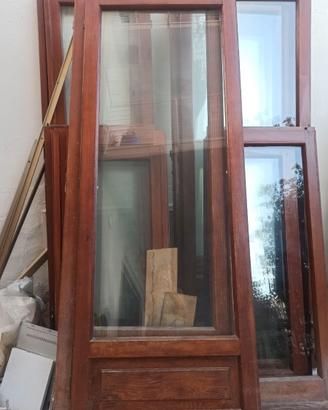 Infissi in legno DOUGLAS con vetro